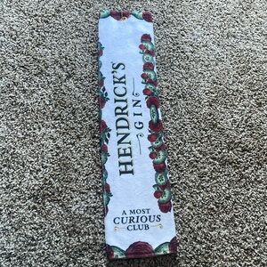 Hendricks gin one of a kind hand towel